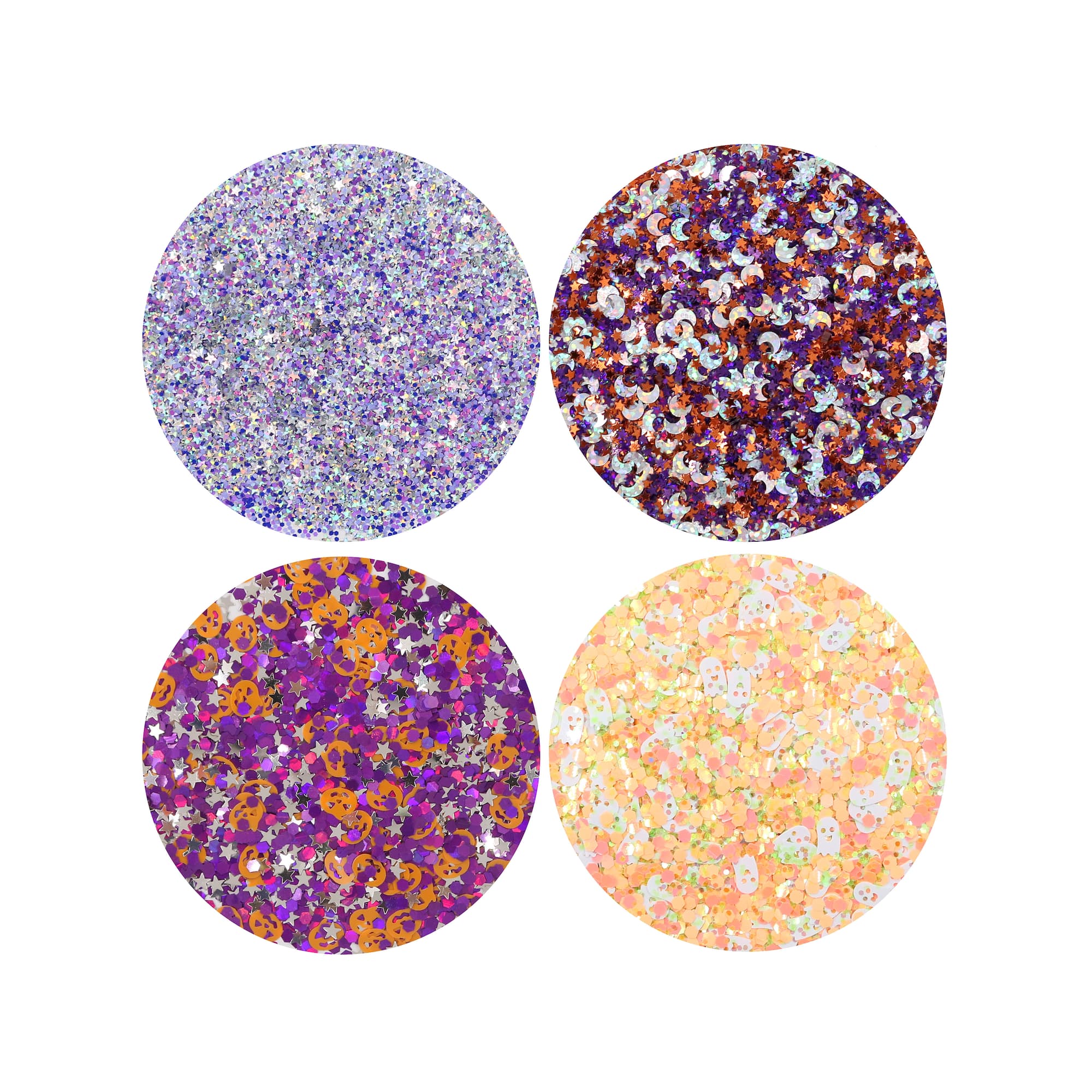 Classic Scary Glitter Confetti Embellishments by Creatology™